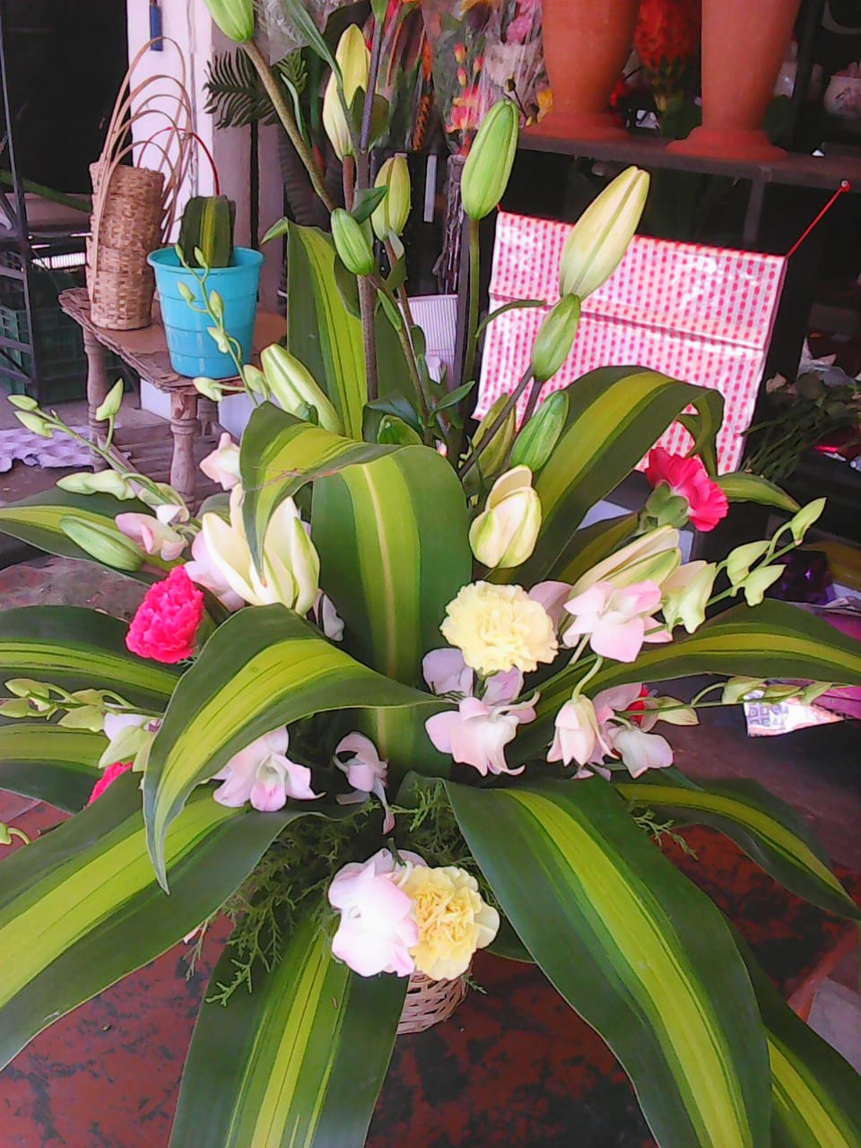 Bed of Flowers wedding planner decoration