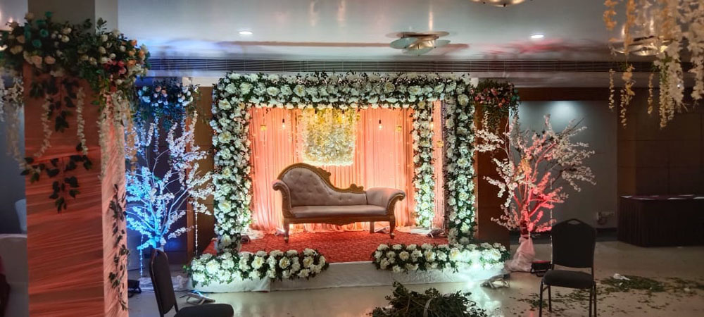 Wedding Decoration in Guwahati-bed of flowers