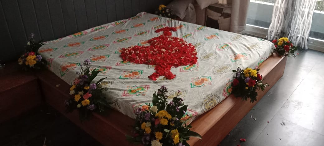 Wedding Planner in Guwahati-bed of flowers
